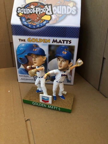 Matt Chapman Olson Midland RockHounds Bobblehead SGA Gold Gloves A’s 2019 Cover
