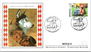 Monaco SC# 1676 FDC 1989 Monte Carlo Dog Show - A02865 - Picture 1 of 2