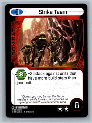 Star Wars Pocketmodel TCG The Clone Wars Strike Team #16/60 CCG - Image 1 of 2