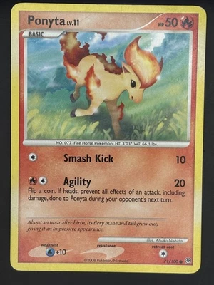 Ponyta - 71/100 - Pokemon Stormfront - Image 1 of 2