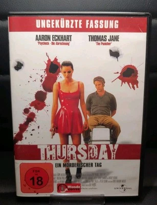 Thursday - Ein Morderischer Tag 1998 Film Movie Thriller Comedy DVD RARE Reg 2  - Image 1 of 4
