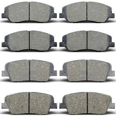 Front and Rear Ceramic Brake Pads Set For Hyundai Entourage, Kia Sedona Borrego Foto 1 de 4
