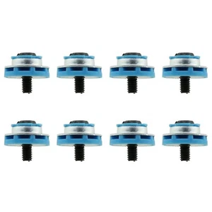 8Pcs Hard Drive Mounting Screws Isolation Grommet Mute Mounting Screws for9580 - Afbeelding 1 van 7