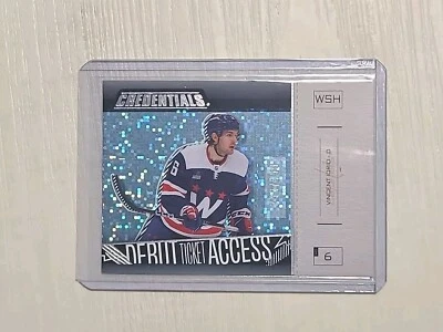 2023-24 UD Credentials Vincent Iorio Debut Ticket Access Variation #/599 - Image 1 of 3