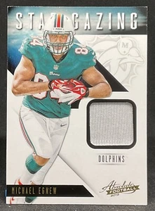 2012 Panini MICHAEL EGNEW Miami Dolphins Stargazing Game Patch - Picture 1 of 2