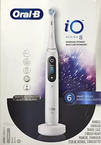 Oral-B iO Series 8 Elektrische Zahnbürste - White Alabaster - Bild 1 von 3