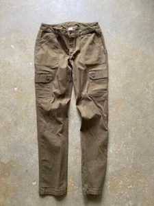 Women's DuluthFlex Fire Hose Relaxed Leg Cargo Pants Sz 6x33 Dark Carmel, Used! - Picture 1 of 7