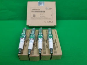 GENUINE HYUNDAI I30 HATCH GD SERIES 1.6 L TURBO PETROL IRIDIUM SPARK PLUG SET - Picture 1 of 2