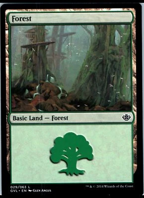 Duel Decks: Anthology #29 Forest (29) (Garruk vs Liliana) - Image 1 of 2