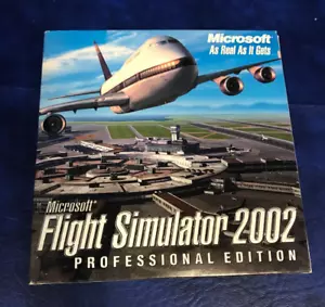De colección Microsoft Flight Simulator 2002 Edición Profesional en CD ROM - Imagen 1 de 6