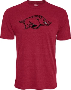 Men's NCAA Officially Licensed Tri-Blend T-Shirt Vintage Icon Team Color - Picture 1 of 4