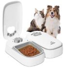 Alimentation automatique pour animaux de compagnie pour chats et animaux, 2 pouces mangeoire automatique pour animaux de compagnie à puce améliorée