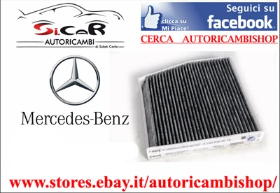 FILTRO ABITACOLO AI CARBONI ATTIVI NUOVA MERCEDES A-CLASS (W176) CLASSE B (W246) - Image 1 of 3
