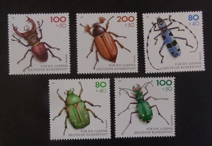 Germany 1993 SG2511/5 Youth Welfare Endangered Beatles MNH UM unmounted mint - Imagen 1 de 1