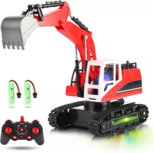 Remote Control Excavator Toy for Boys Ages 4-7 8-12 Year Old, Kids Best Chirstma - Picture 1 of 6