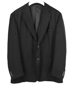 CANALI Kei Blazer Men's (EU) 52 Wool Cashmere Blend Half Lined Single Breasted - Picture 1 of 9