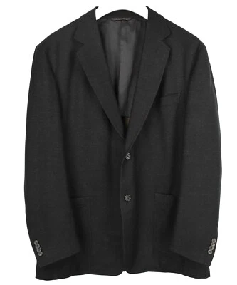 CANALI Kei Blazer Men's (EU) 52 Wool Cashmere Blend Half Lined Single Breasted - Image 1 of 4