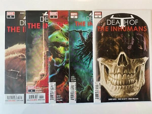 Death of Inhumans #1 2 3 4 5 1st Appearance of Vox / Avengers 7 Cameo Set /Cates - Picture 1 of 12