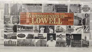 Awesomeness is Lowell Massachusetts Commemorative Board Game NEW 2018 Sealed - Picture 1 of 2