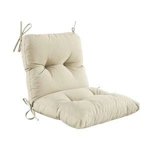 Outdoor Indoor Seat/Back Chair Tufted Cushion,All-Weather Patio Chair Cushion... - Picture 1 of 7