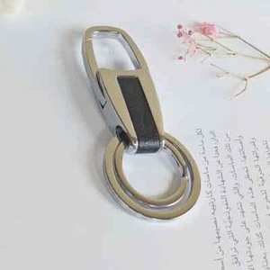 Fashion Leather Keychain Men - Picture 1 of 6