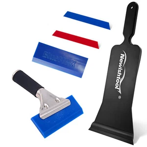 Herramientas de tinte para ventanas automáticas Bulldozer escobilla de goma limpiaparabrisas kit de limpieza - Imagen 1 de 9