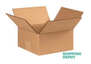 ¡Elige! Paquete de 25-100 cajas de envío de correo corrugado 9x9x4 caja de embalaje de cartón - Imagen 1 de 5