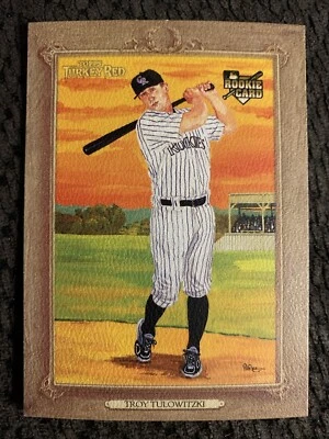 2007 Topps Turkey Red - #163 Troy Tulowitzki (RC) Centered Nice Sharp Corners - Image 1 of 4