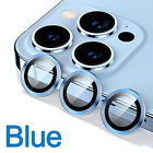 For Iphone 15 14 Plus 13 12 Pro Max Metal Tempered Glass Camera Lens Protector