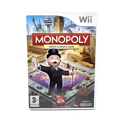 Monopoly Nintendo Wii COMPLET PAL FR CIB - Photo 1/3