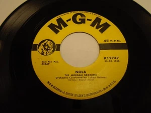 Morgan Brothers Guiding Star / Nola 7" 45 rpm MGM VG+ - Bild 1 von 2