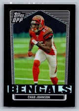 Chad Johnson 2007 Topps Draft Picks & Prospects #12 Chrome Black Refractors