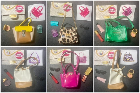 Choose 1x ZURU 5 Surprise Mini Fashion Brands Series 1 Bag Sticker Accessories Cover