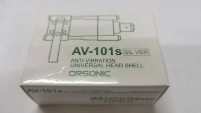 Orsonic AV-101S Anti-Vibration Universal Headshell, Made in Japan - Image 1 of 4