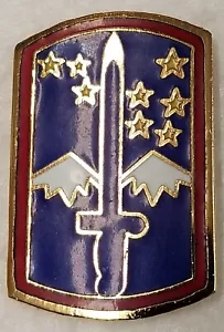 US ARMY 172ND INFANTRY BRIGADE PIN - CURRENT PRODUCTION - GREAT FOR CAPS/JACKETS - Picture 1 of 2