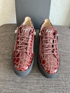 Giuseppe Zanott Sneakers Effetto Coccodrillo UK 10 - Foto 1 di 9