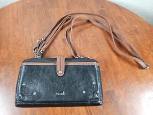 The Sak Iris Large Smartphone Crossbody Leather Wallet Small Flaws - Picture 1 of 9