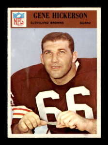 1966 Philadelphia #45 Gene Hickerson EXMT/EXMT+ RC Rookie Browns 563274