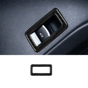 Boot Trunk Switch Trim Cover Decor Carbon Fiber For VW Touareg 2011-2018 - Picture 1 of 10