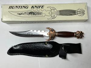Vintage Hunting Knife Box Marked At No 1421 Mm Knife - Picture 1 of 8