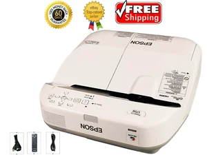 Epson PowerLite 575W 3LCD Projector WXGA 2700 ANSI Home Theater UST HDMI Remote - Picture 1 of 12