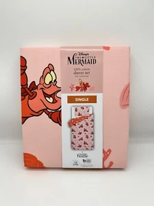 Disney Bedding, Single Bedding, Sebastian, Little Mermaid, Pink - Picture 1 of 6