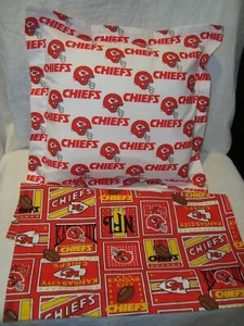 Kansas City Chiefs 14 Zoll Baumwollstoff Überwurf Kissen/Bezug/Scham Stofftier Kissenform - Bild 1 von 4