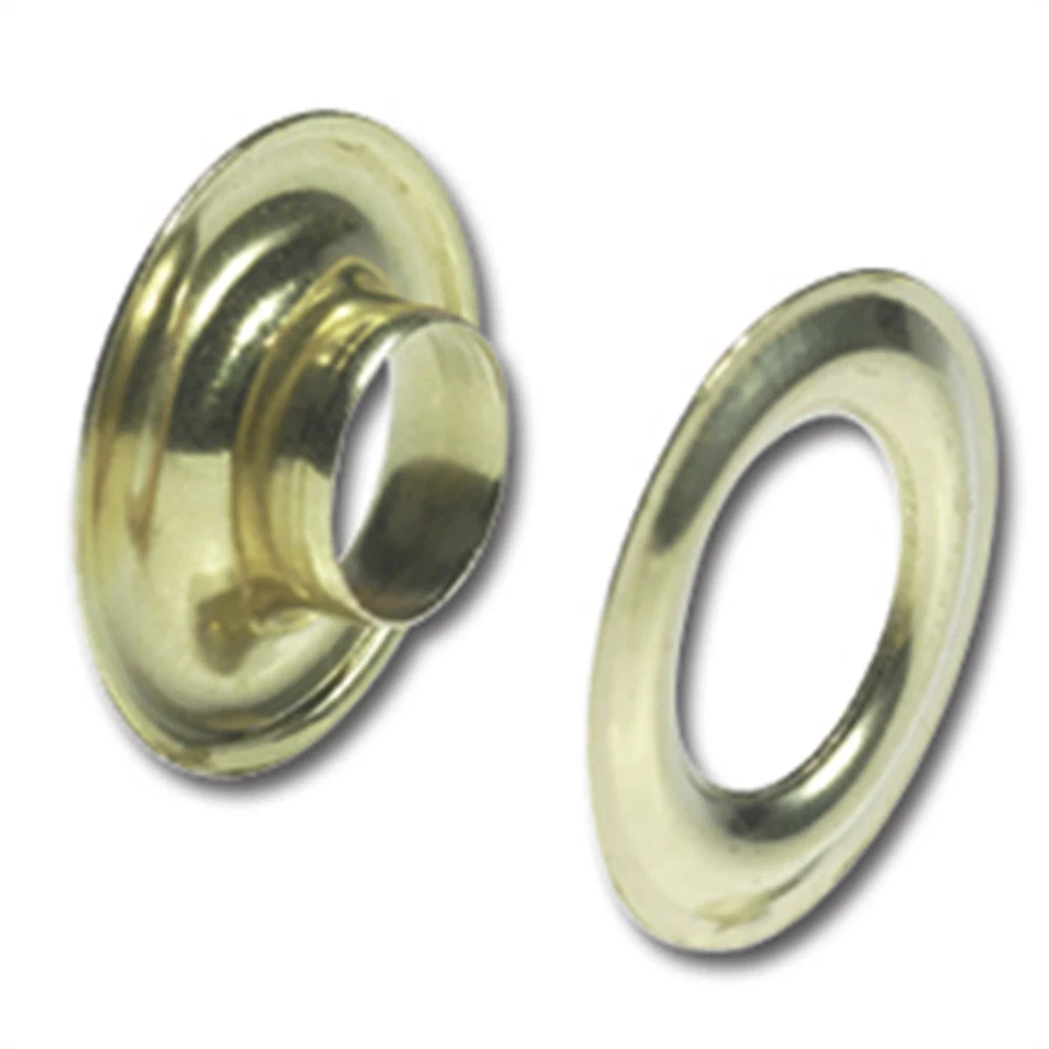 Paquete de 10 ojales de latón 3/8" 1283-01 cuero tandy artesanal  Foto 1 de 1