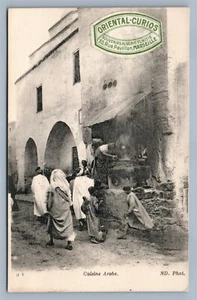 COCINA ÁRABE ANTIGUA FRANCESA POSTAL COCINA ÁRABE - Imagen 1 de 2