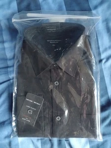 Taylor & Wright Black Long Sleeved Shirt Size 15.5 Collar - Picture 1 of 2