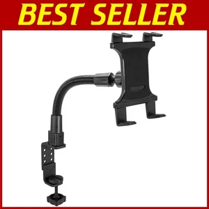 Secure Tablet Mount with 12-Inch Flexible Gooseneck and Adjustable Support Legs - Picture 1 of 11