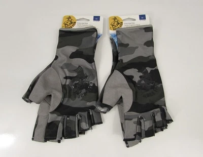 Guantes de pesca camuflados Rock Fish FP1000RL, cebo de peces sin dedos talla M (2 pares) Foto 1 de 4