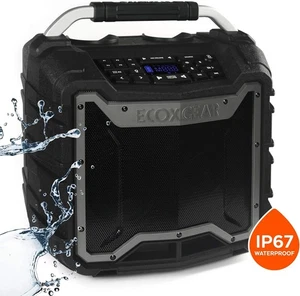 ECOXGEAR EcoTrek 100W robuster wasserdichter Bluetooth Lautsprecher & PA-System grau - Bild 1 von 10