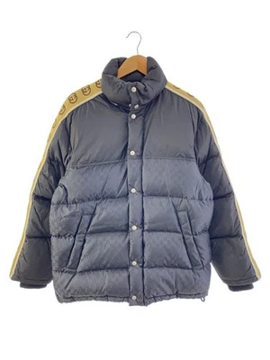 GUCCI Z8AFZ Down Jacket 44 Polyester Black Total Pattern 598725 Used - Image 1 of 4